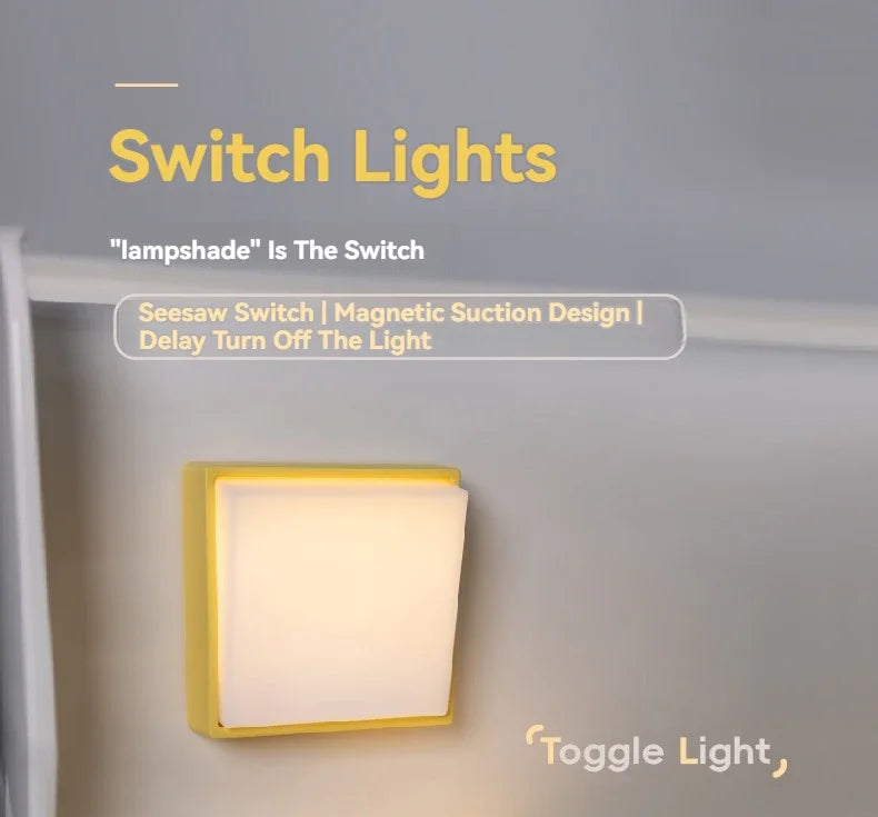 Minimalist Rechargeable Switch Night Lamp