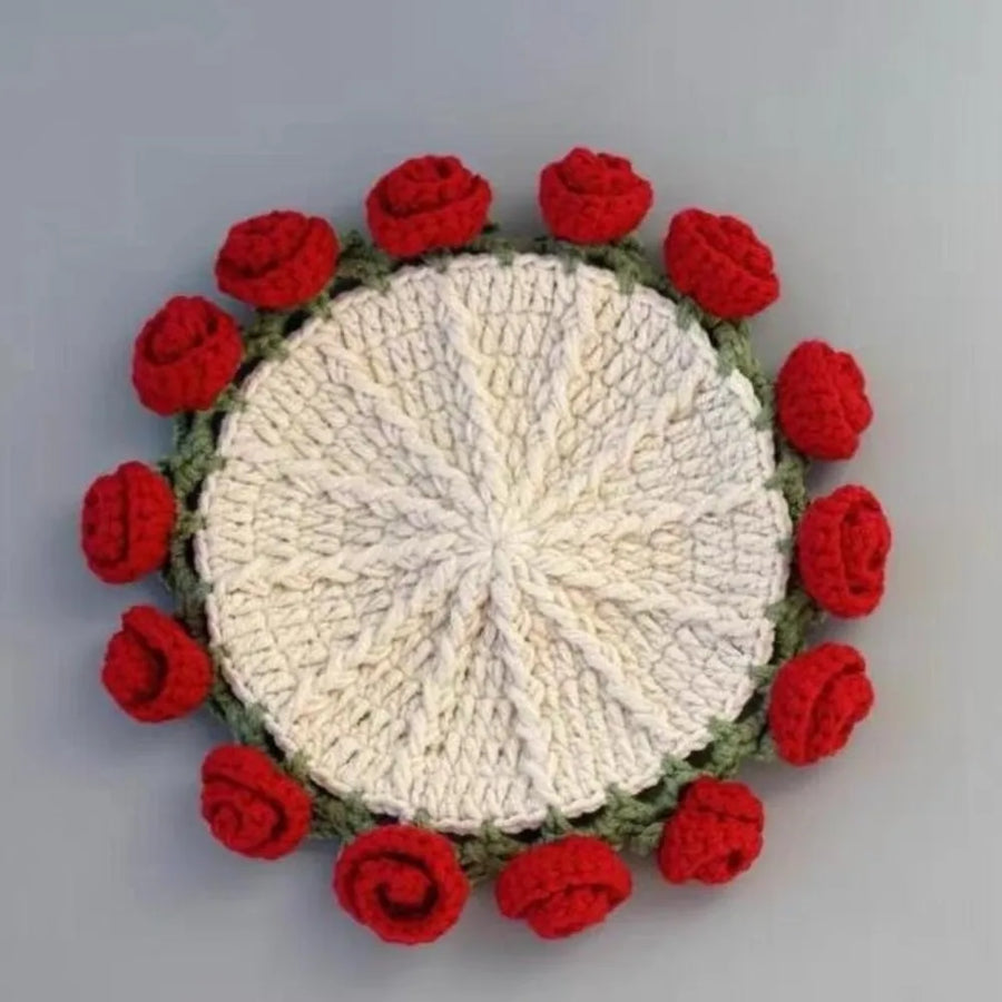 Handcrafted Convertible Yarn Rose Bouquet - Image 9
