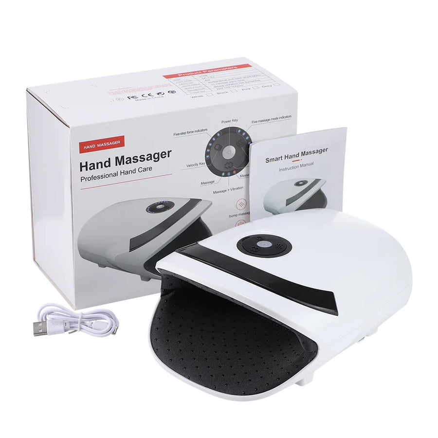 Hot Compress Electric Triple Mode Ergonomic Hand Massager - Image 9
