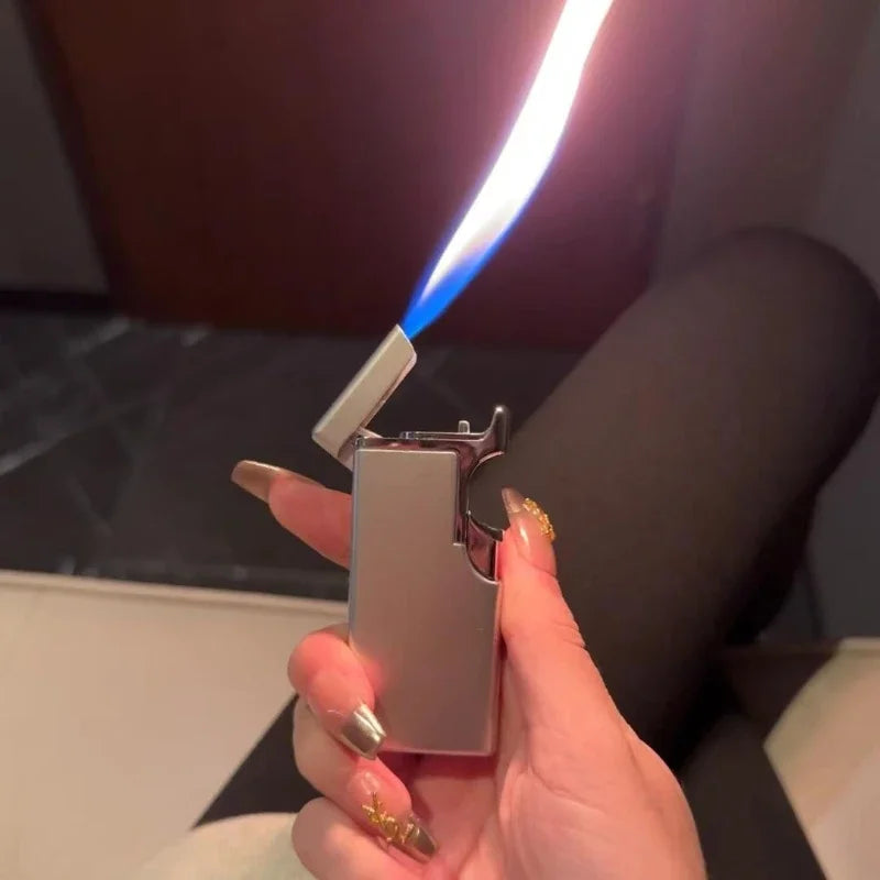 Metal Double Fire Jet Butane Lighter - Image 1