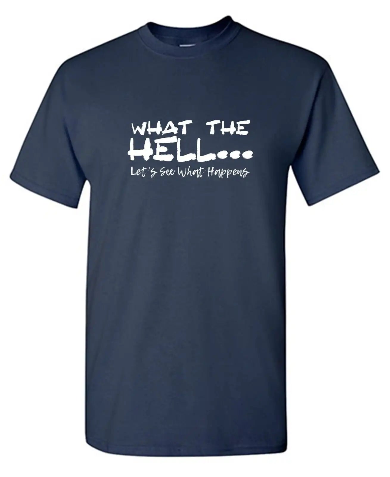 What The Hell Slogan T-Shirt - Image 6