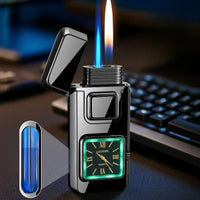 One-Press Ignite Classic Dual-Flame Lighter - Image 1