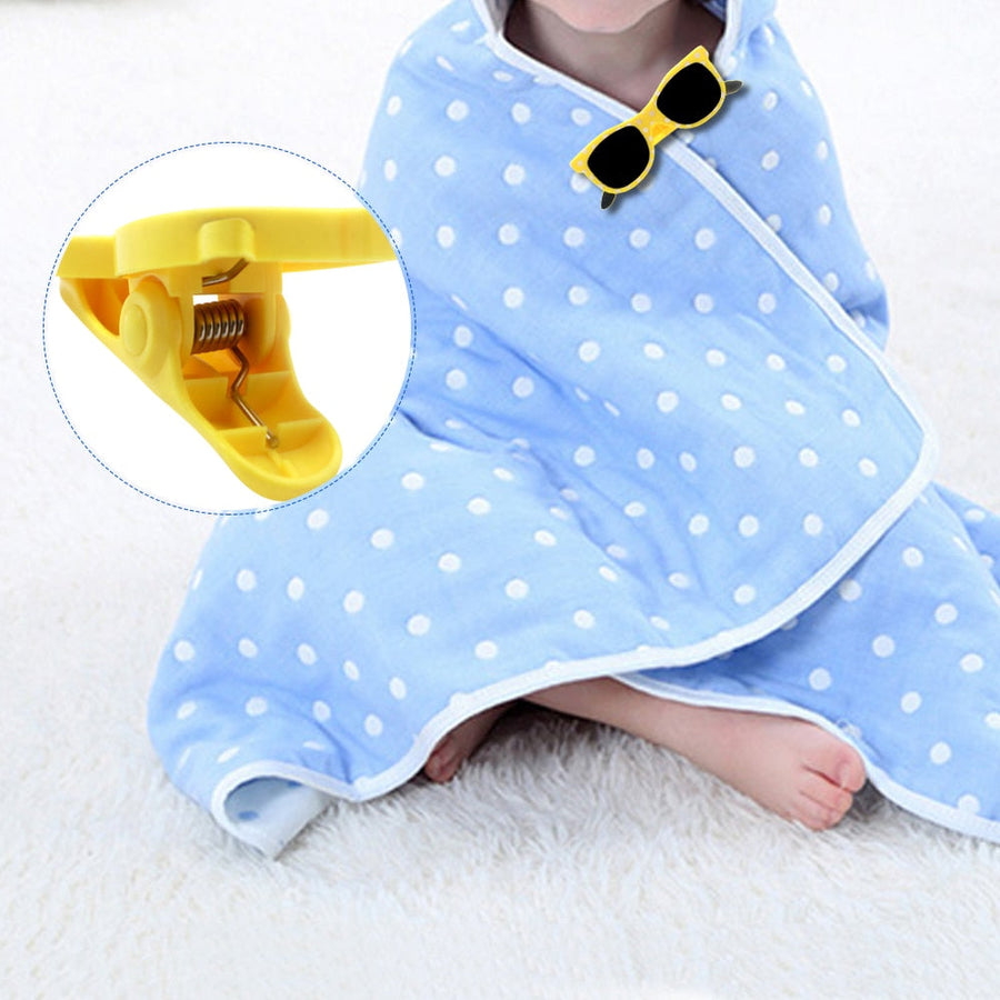 Cartoon Beach Towel Holder Clip Set - Image 6