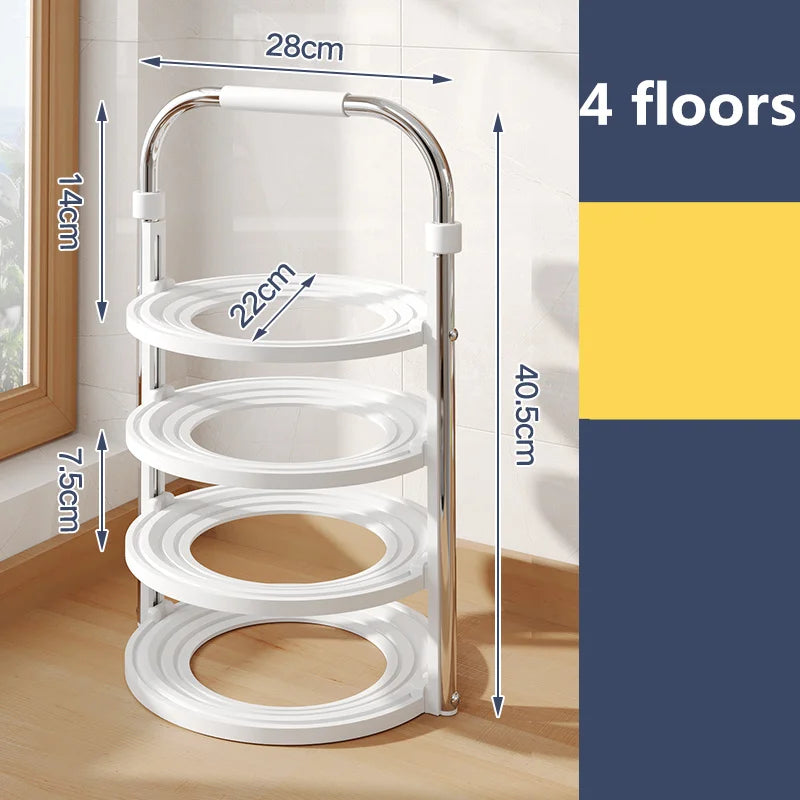 Stack Ease Compact Kitchen Organizer Rack - Image 7