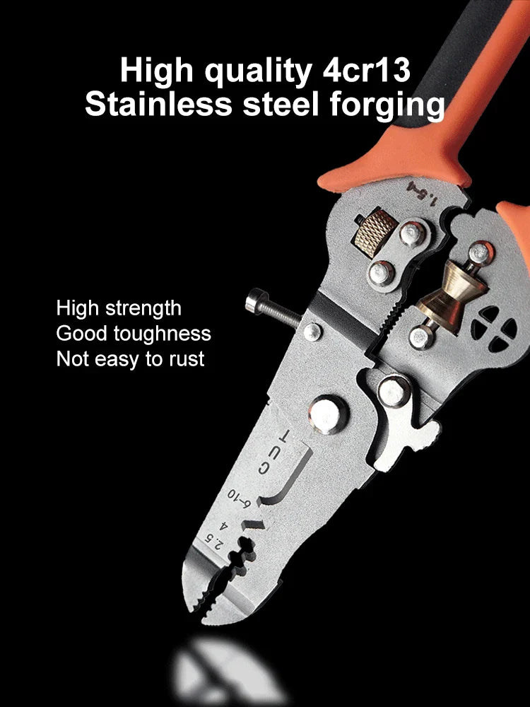 Heavy-Duty 10in1 Wire Cutter Stripping Pliers - Image 3