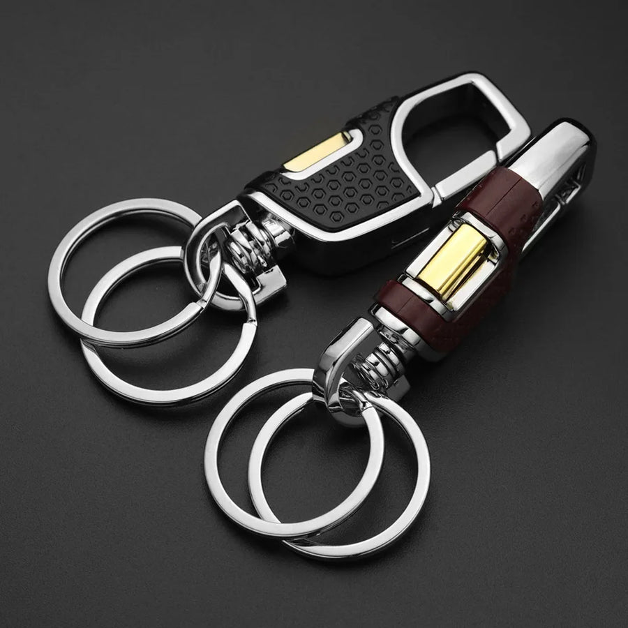 Sleek Twist Double Switch Keychain Clip - Image 4