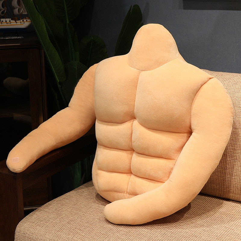 Muscle Man Strong Cuddly Body Pillow Cushion - Image 5