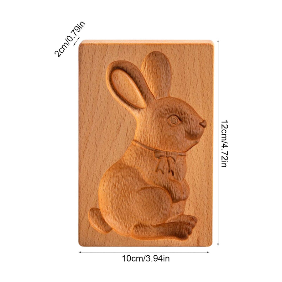 Wooden Cute Pastry Bake Master Baking Mold - Image 9