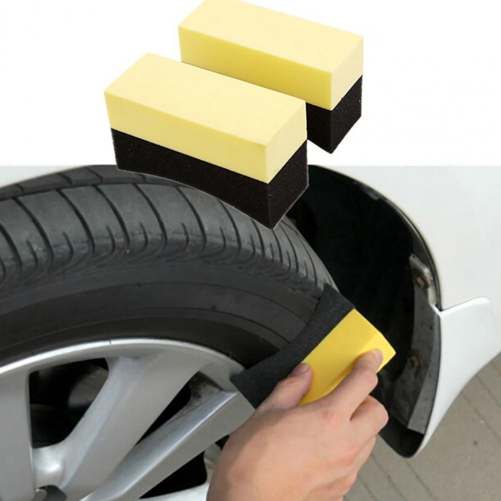 Car Strong Tire Waxing Sponge