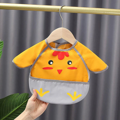 Waterproof Cartoon Baby Easy-to-Clean Bibs - Image 0