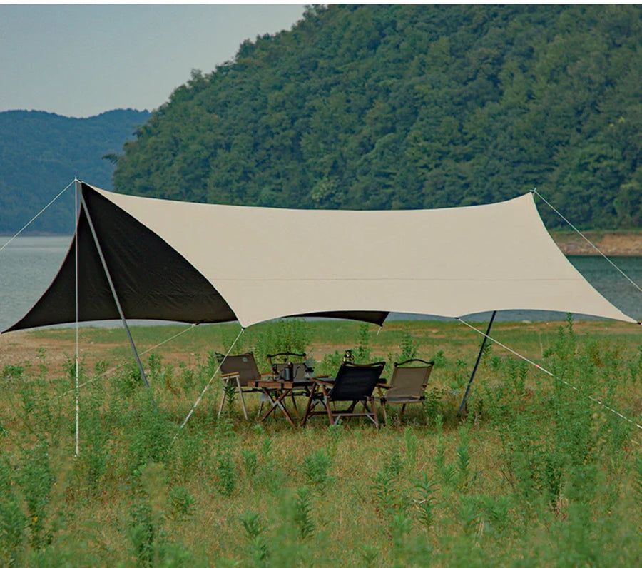 Large Butterfly Ultralight Rainproof Camping Tarps Shelter - Image 2