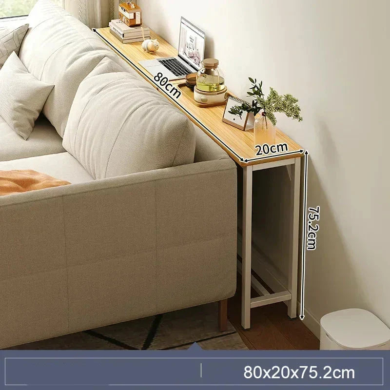 Sofa Gap Table Narrow Modern Space-Saving Table - Image 15