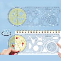 Math Genius Multi-Angle Drawing Precision Ruler - Image 11