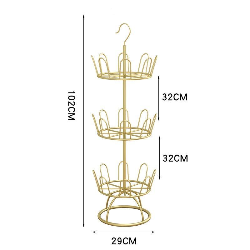Circular Space Saving Shoe Rack Organizer - Image 7