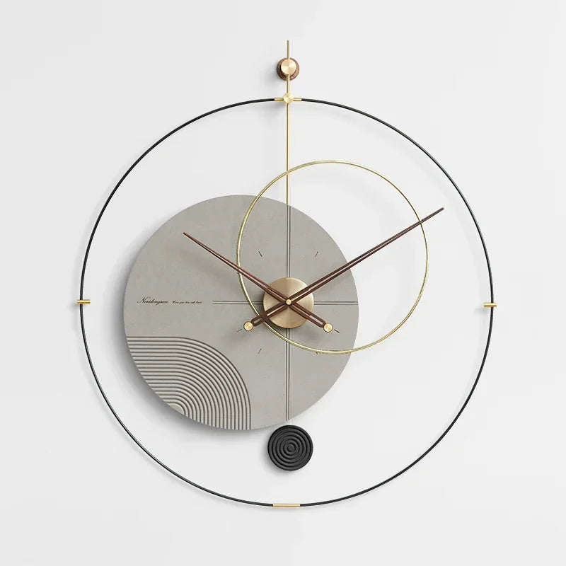 Universe Art Round Elegant Wall Clock