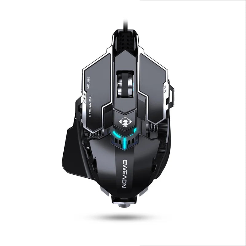 Ergonomic RGB Mechanical Metal Wired Gaming Mouse - Image 5