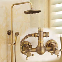 Golden Era Vintage Rainfall Bath Shower System - Image 8
