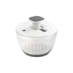 Compact One-Hand Spin Salad Spinner Dryer Bowl