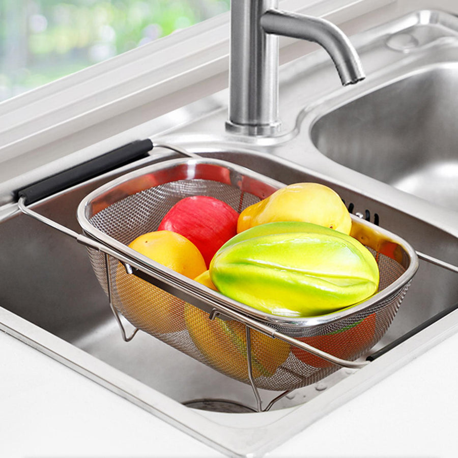 Over The Sink Telescopic Dish Rack - Image 0