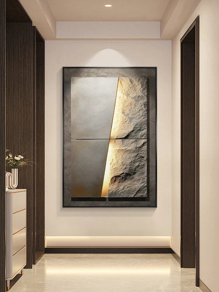 New Rock Texture Led Porcelain Wall Lamp - Image 5