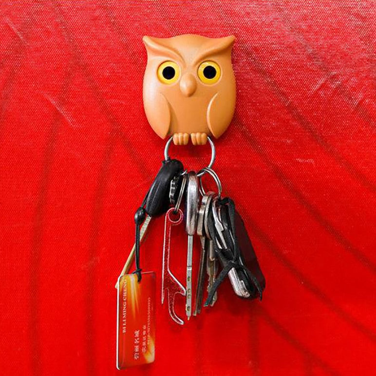 Artful Charming Animal Magnetic Keychain Organizer Hook - Image 14