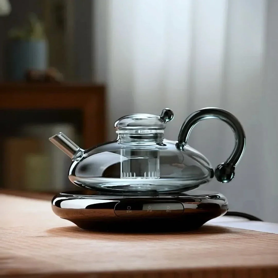 Pure Brew Aesthetic  Heat-Resistant Glass Teapot - Image 6