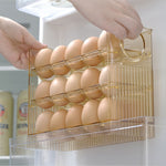 Automatic Flip Egg Storage Rack