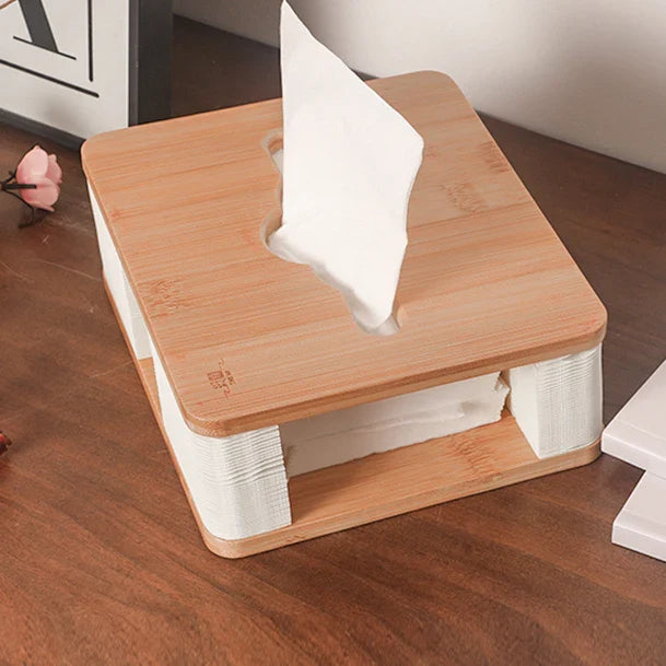 Accordion Paper Retractable Nordic Tissue Box - Image 0