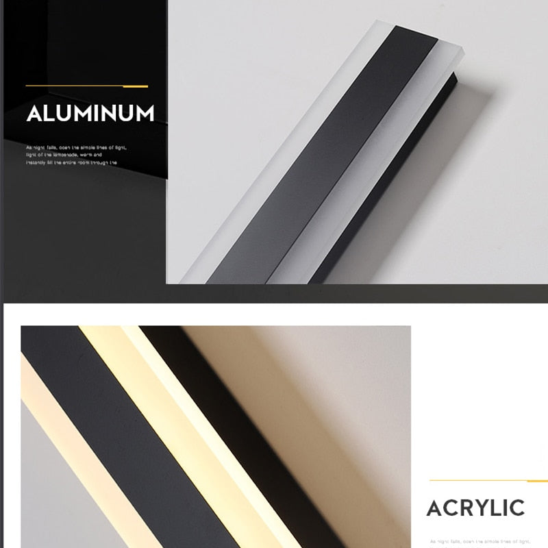 Long Strip LED Elegant Wall Lamp - Image 2