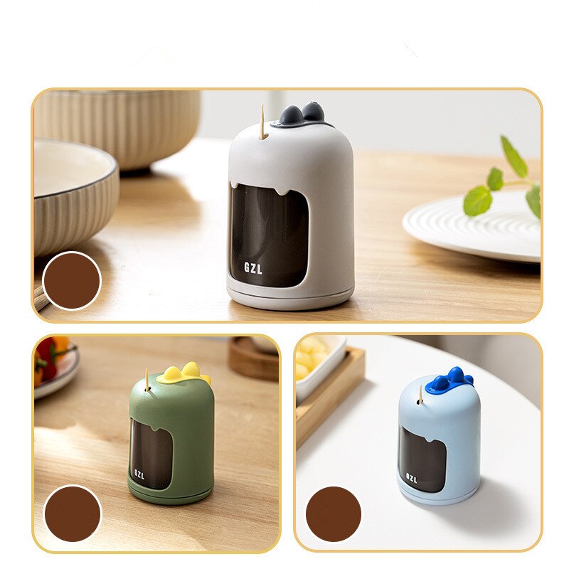 Dinosaur Automatic Toothpick Holder - Image 2