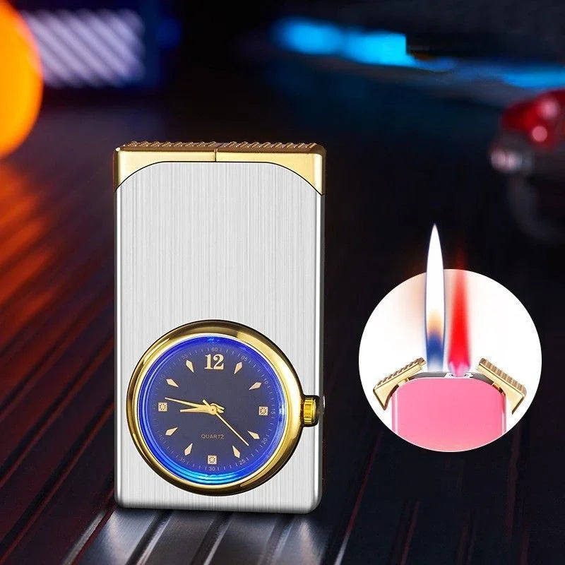 Creative Dual Fire Gradient Color Lighter Watch - Image 8