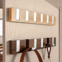 Pull & Hang Minimalist Wooden Wall Hanger - Image 1