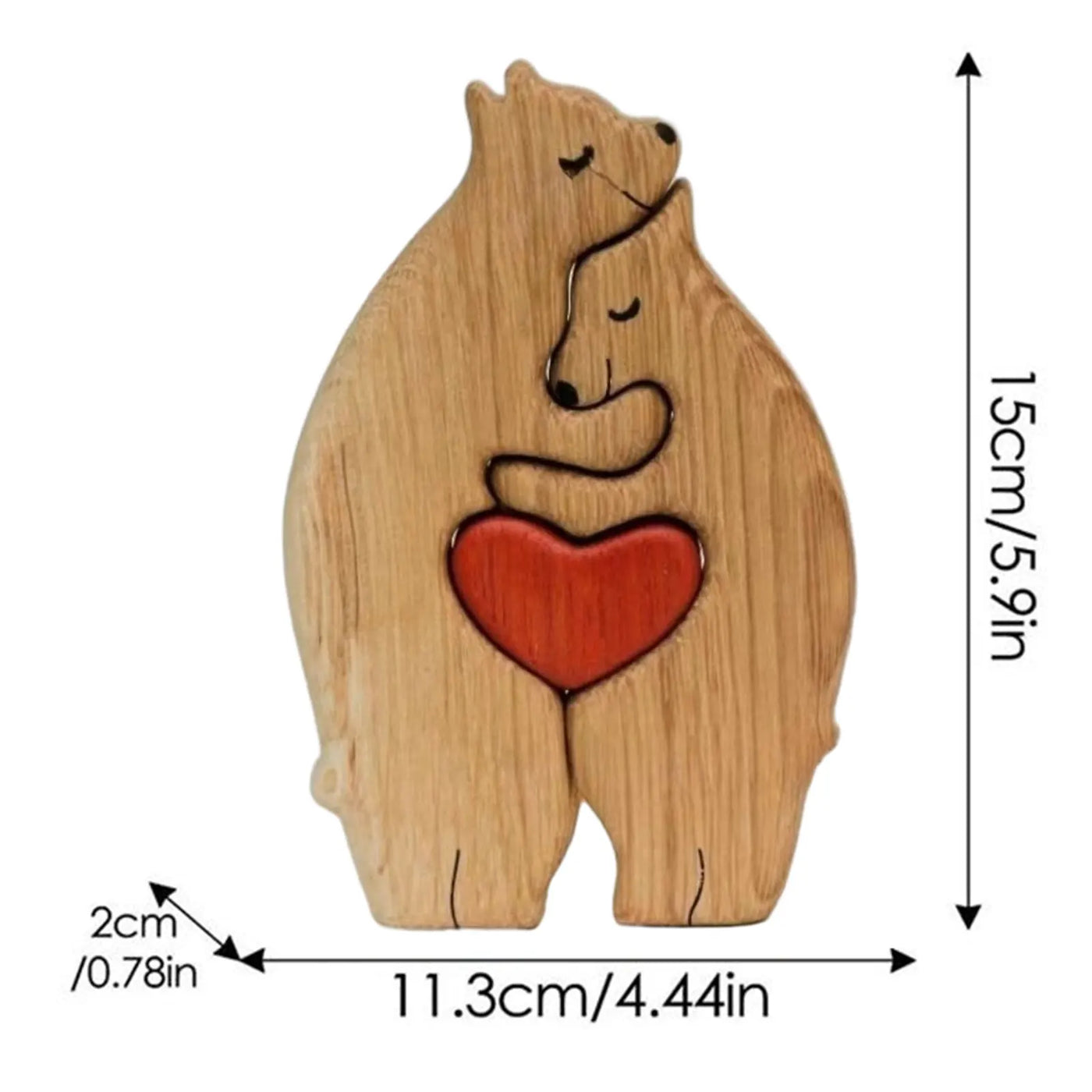 Loving Bears Interlocking Puzzle Decor - Image 7