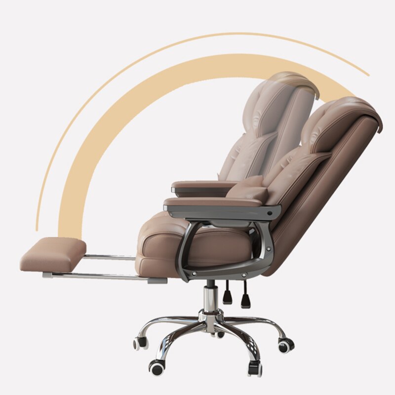 Office Comfort Adjustable Leather Comfy Chair - Image 2