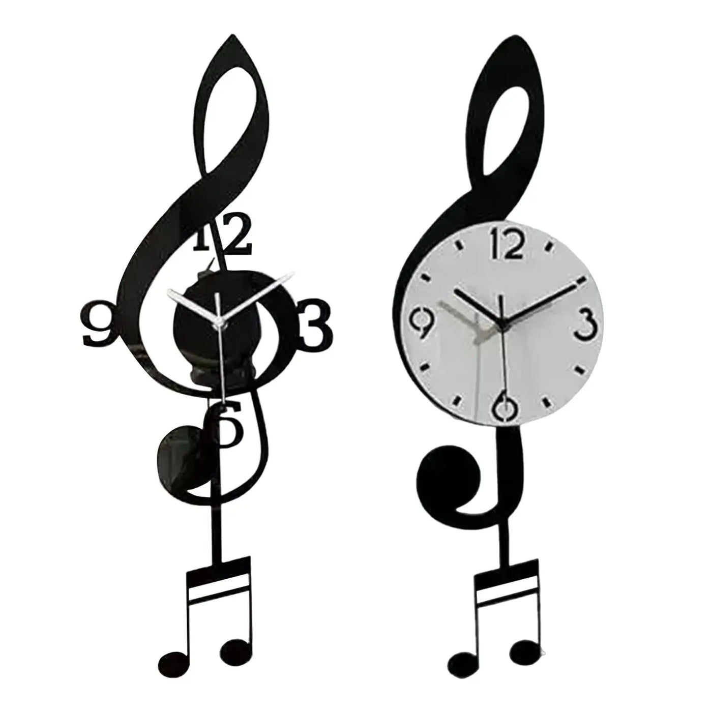 Musical Note Pendulum Wall Clock - Image 6