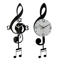 Musical Note Pendulum Wall Clock - Image 6