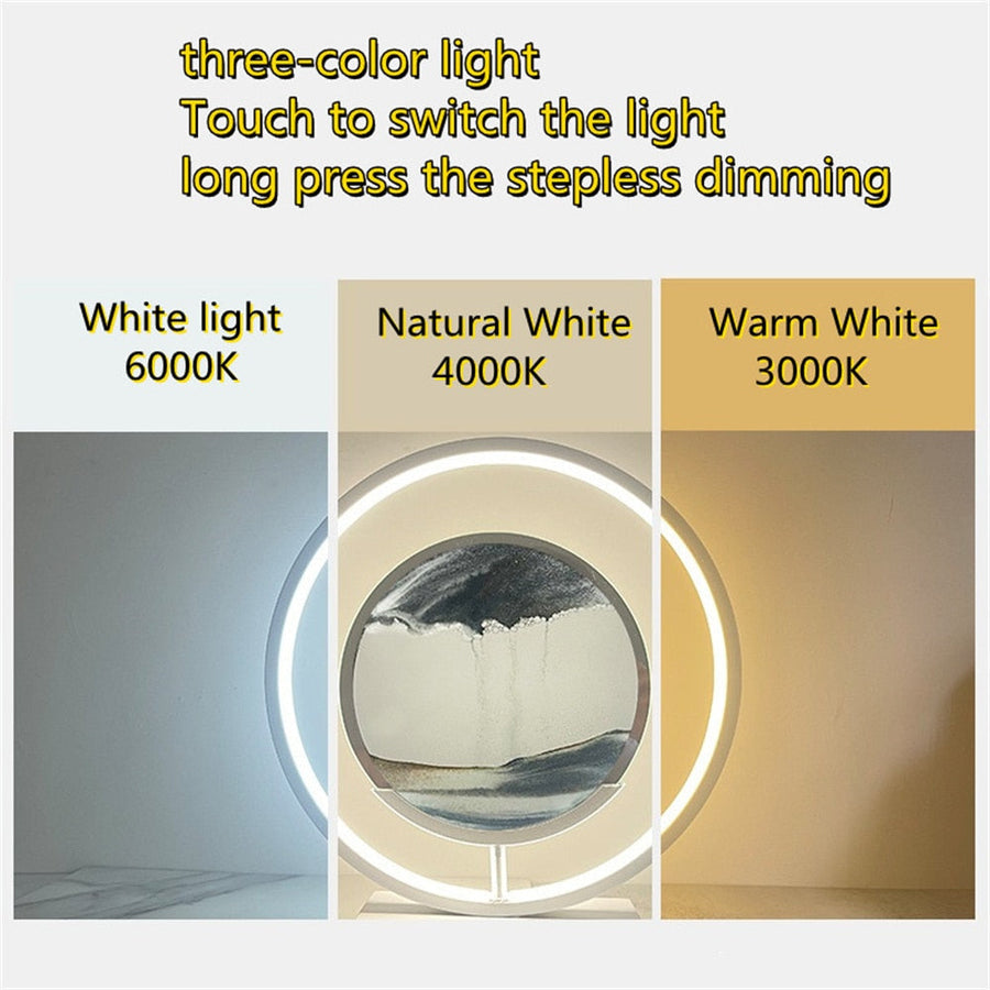 3D LED Flowing Sand Art Table Lamp - Image 11