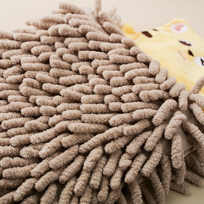 Quick Water Absorber Bear Plush Hand Towel - Image 4