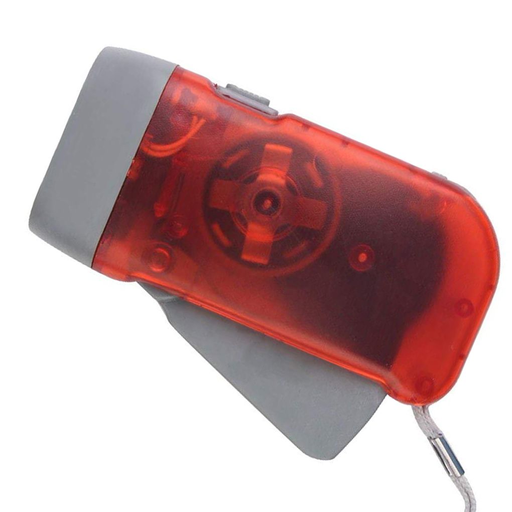 Mini Manual Dynamo Emergency Flashlight