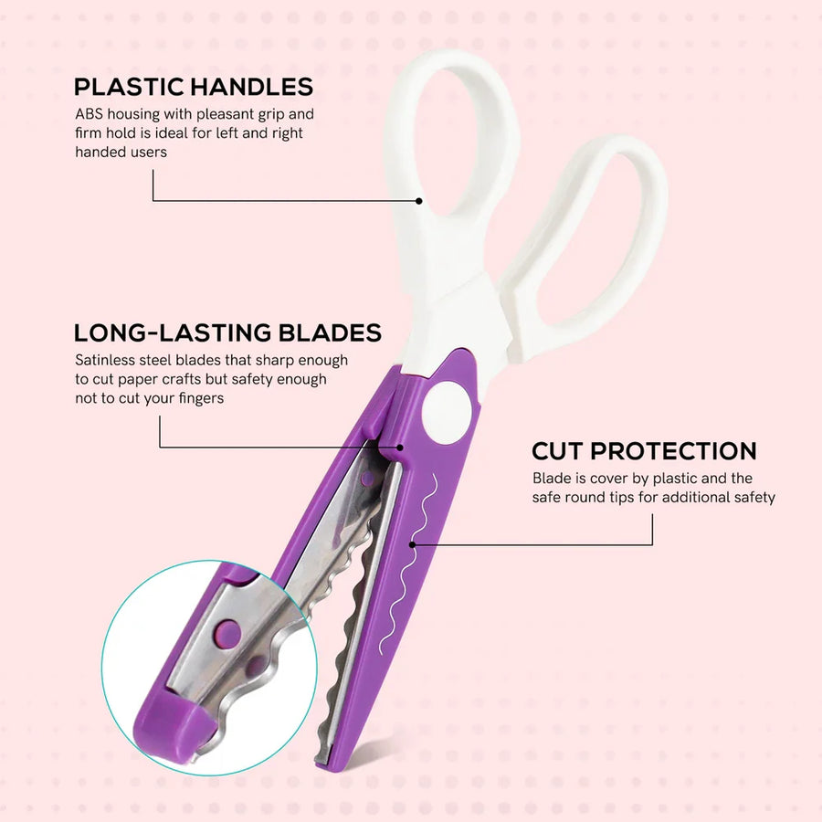 Decorative Craft Master Paper Edge DIY Scissors Set - Image 7