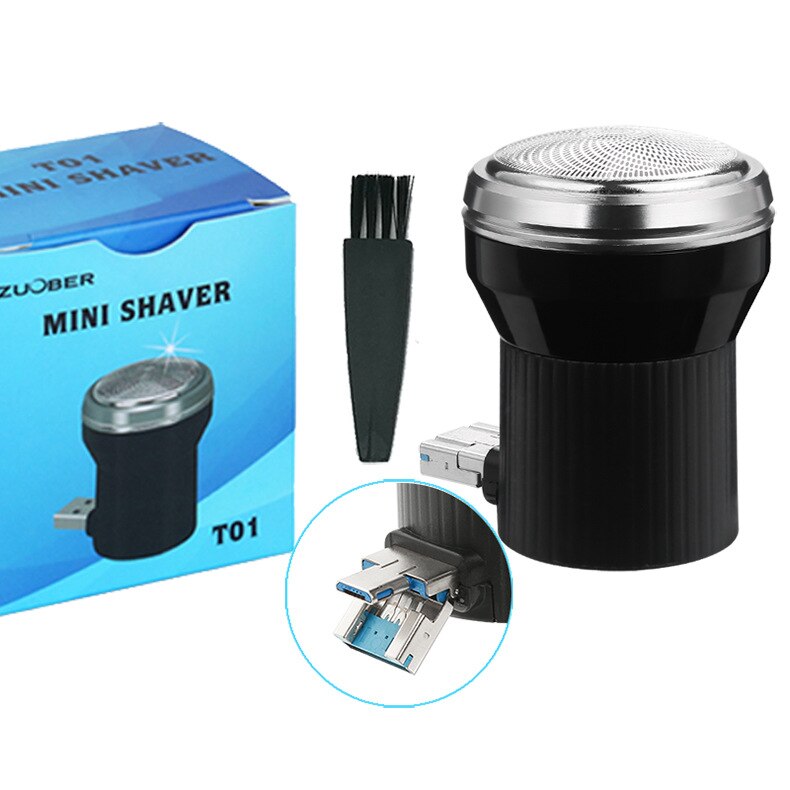 Portable Travel USB Shaver