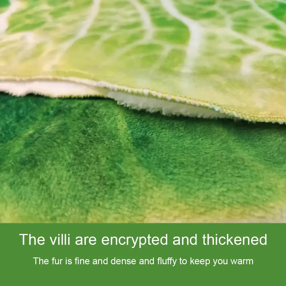 Lettuce Wrap Plush Relax Blanket - Image 2