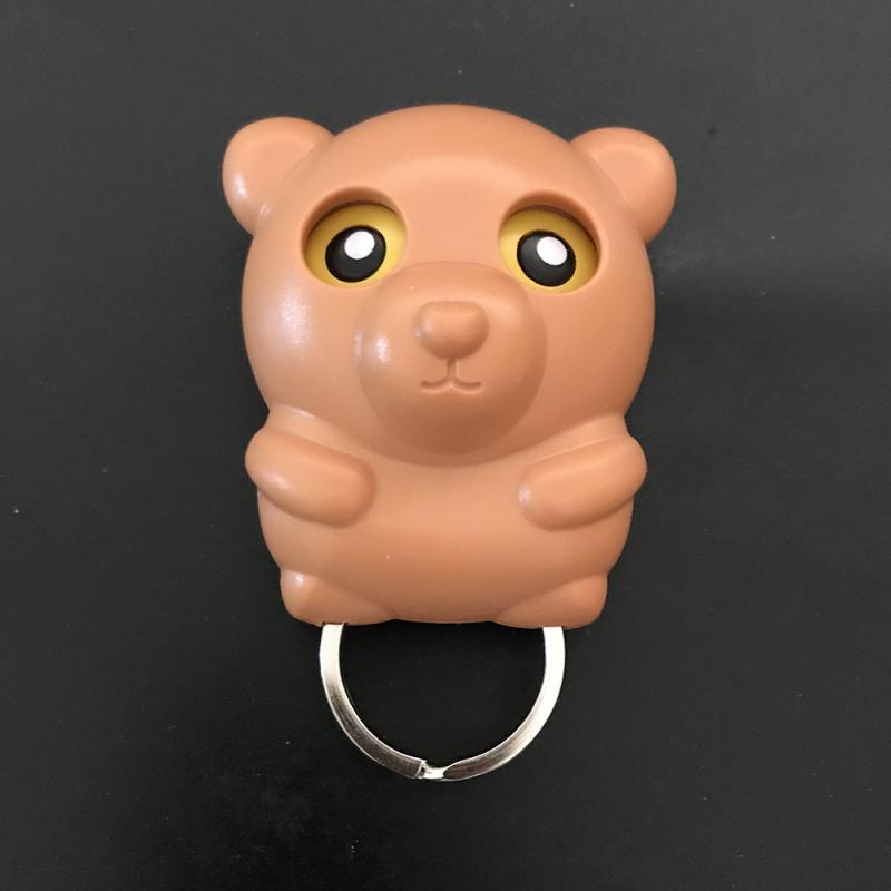 Artful Charming Animal Magnetic Keychain Organizer Hook