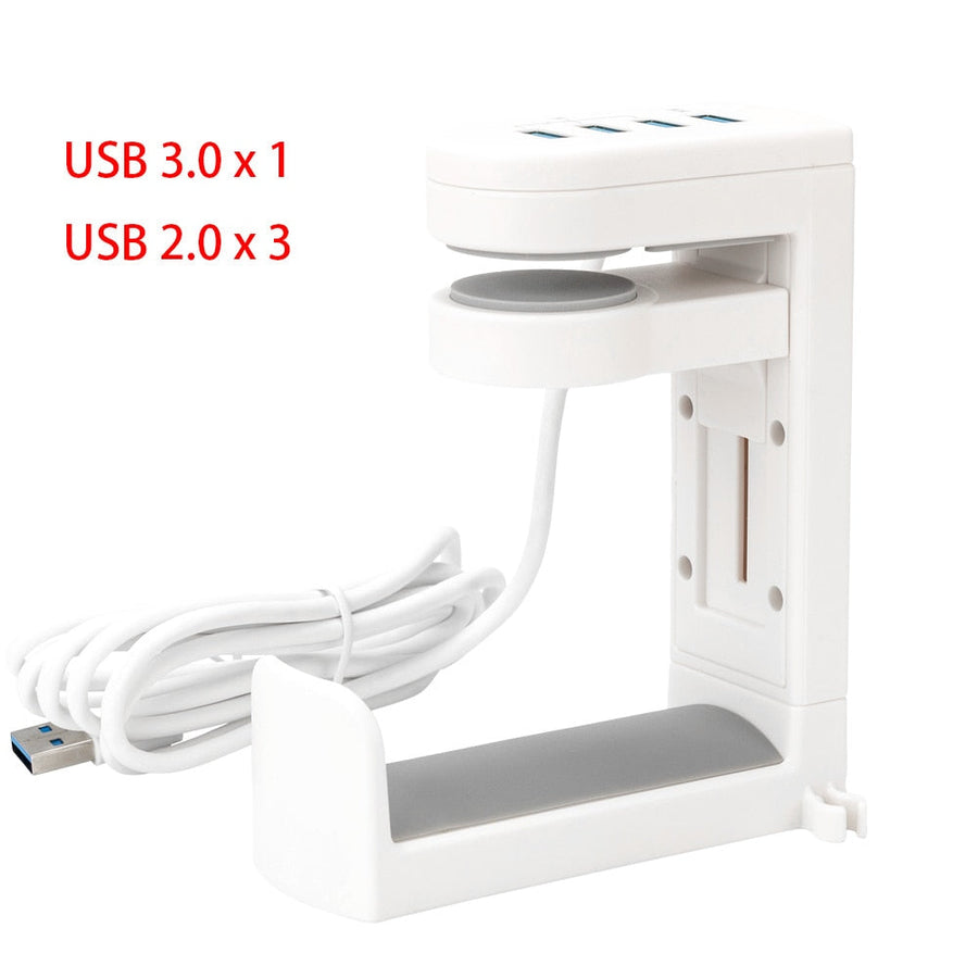 Under Desk USB Ports Headset Holder - Image 8