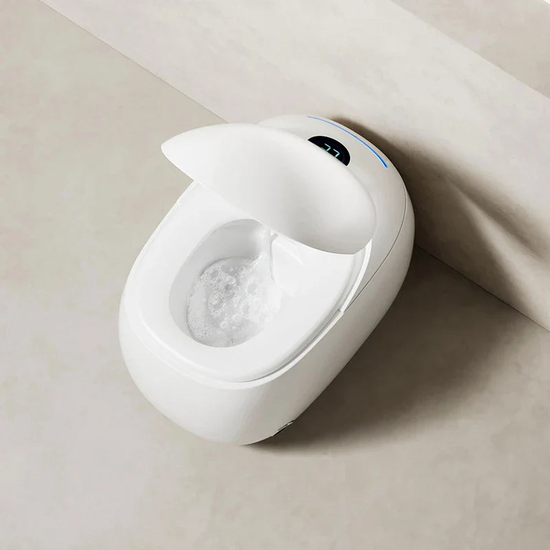 Ultra Sleek Smart Heated Seat Egg-Shaped Hygiene Toilet - Image 6