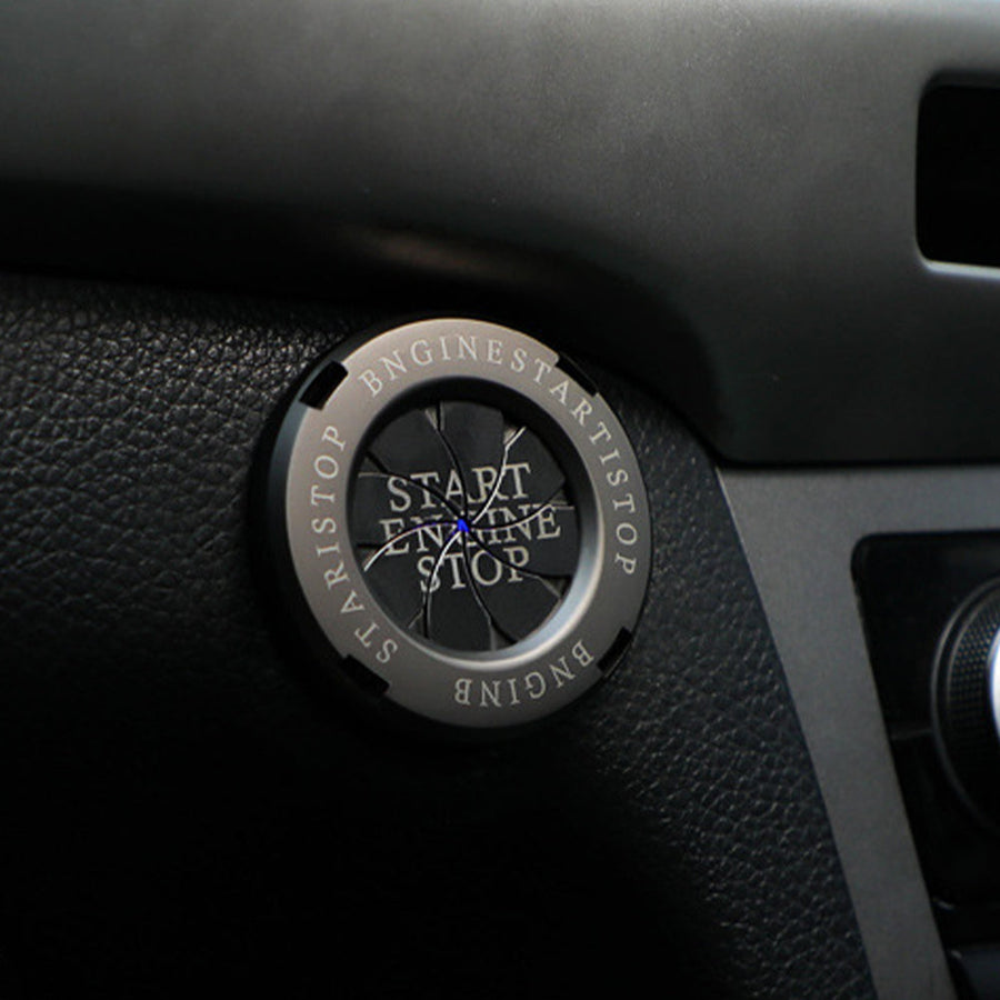 Rotating Metal Engine Start Button Cover - Image 0