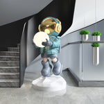 Creative Astronaut Statue Home Decor Lamp