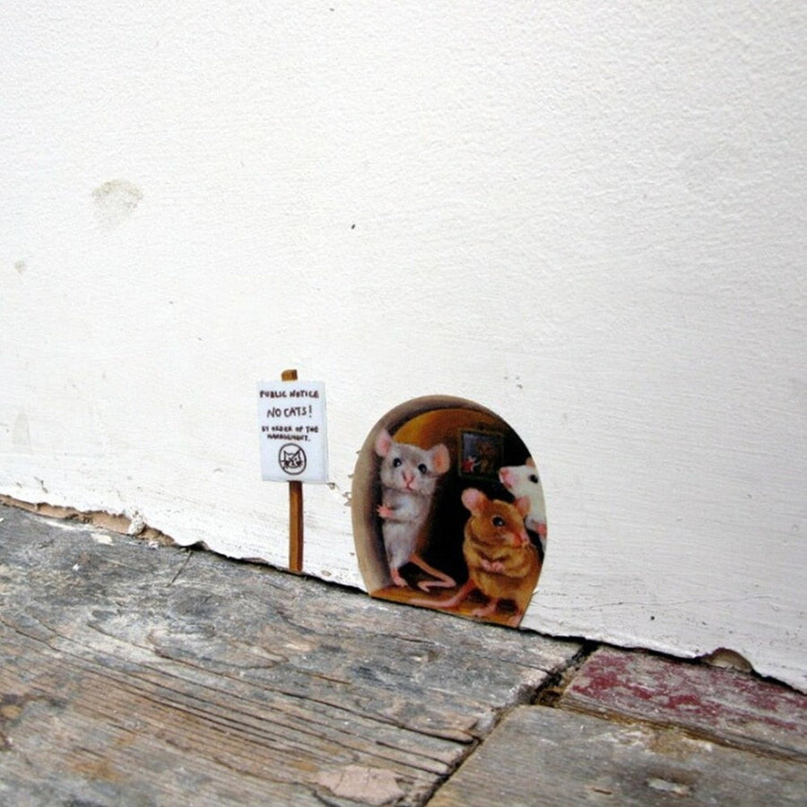 3D Mouse Hole Funny Wall Stickers - Image 10