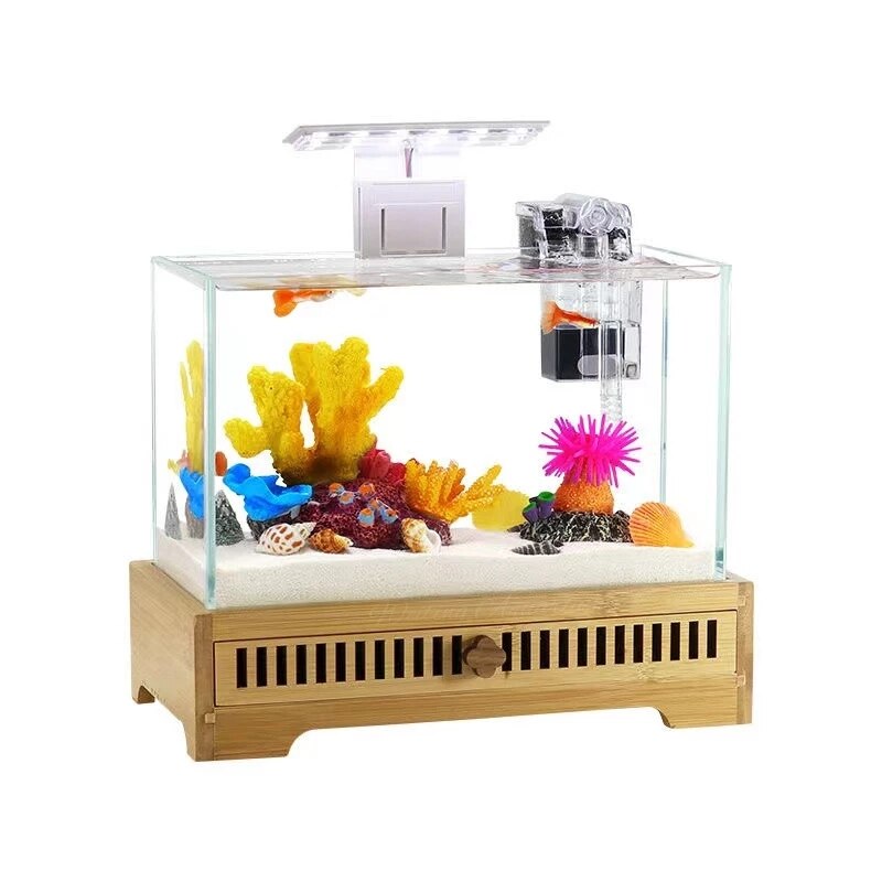 Mini Underwater Haven Desktop Aquarium - Image 3