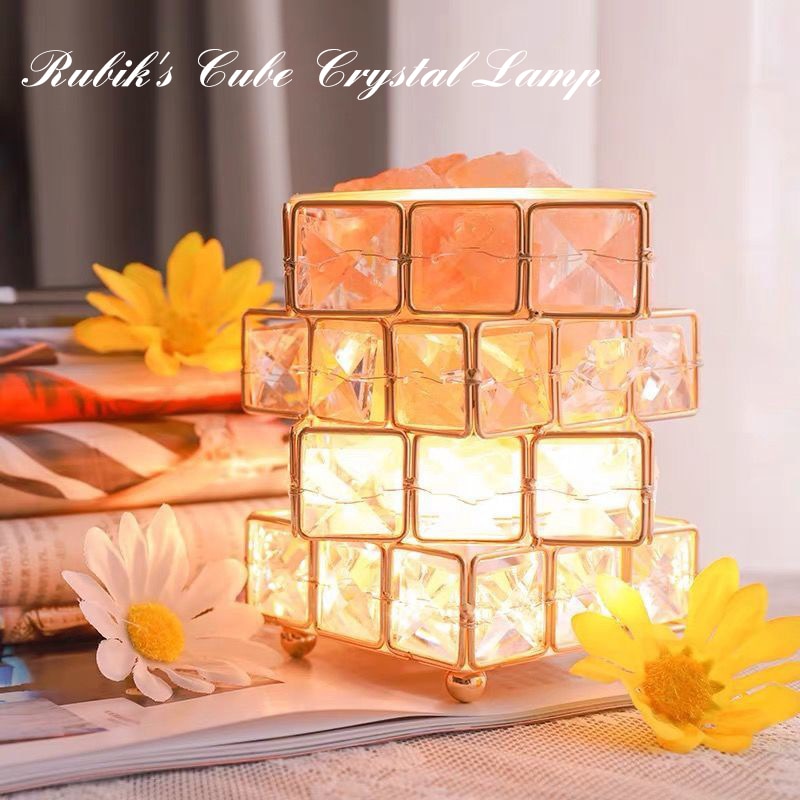 Crystal Room Mood Ambient Geo Shimmer Cube Light